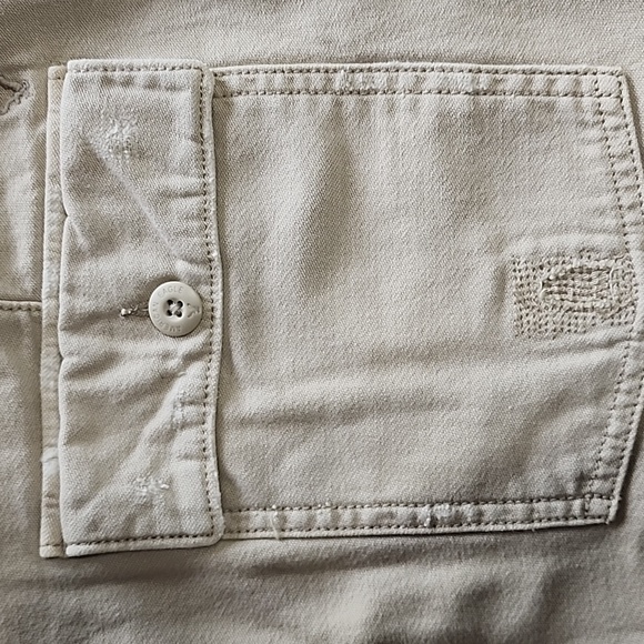 Women's American Eagle Outfitters Utility Pants, Khaki, Size 8, Pre-Owned - Picture 8 of 10